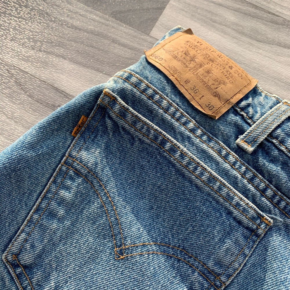 Vintage Levi Orange Tabs